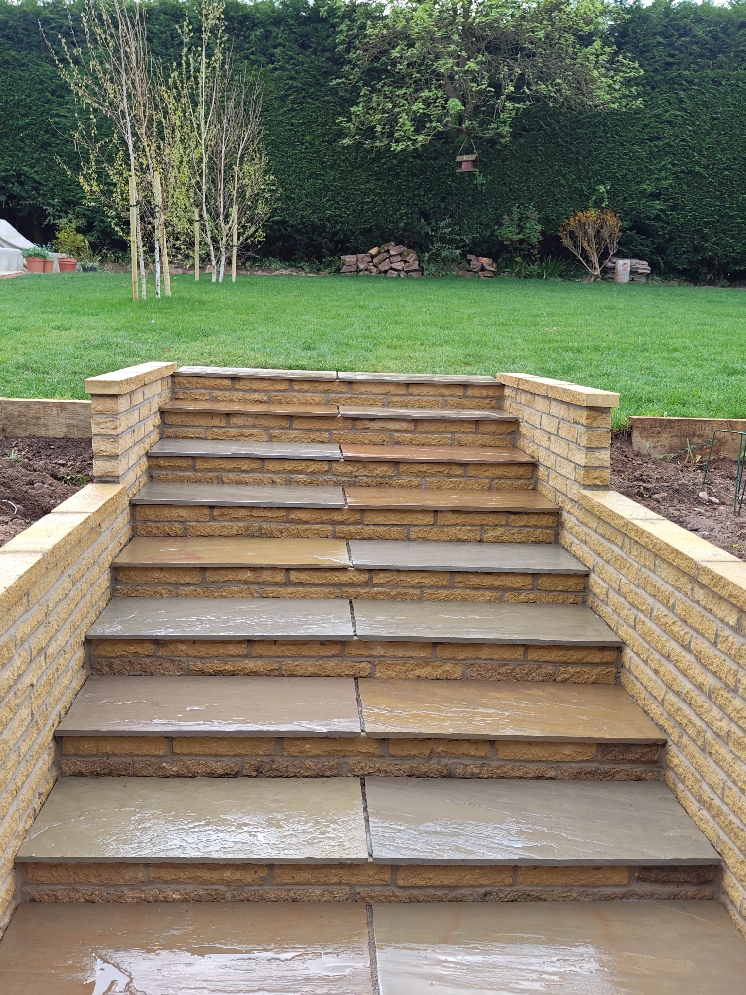Step_ Indian sandstone
