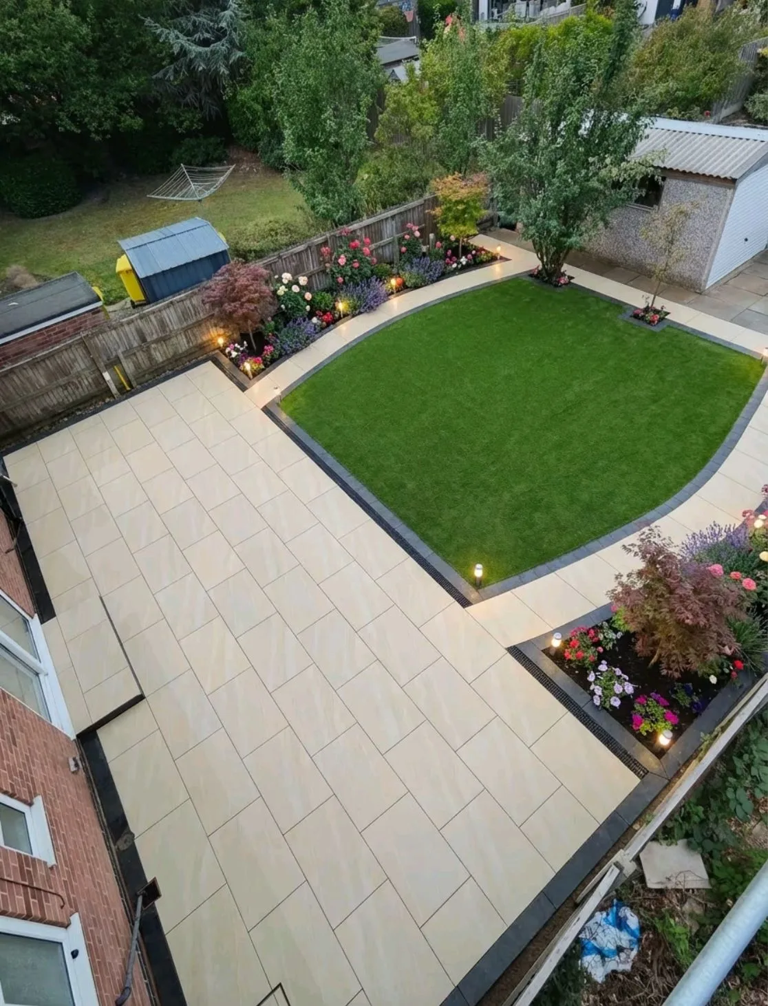 Porcelain patio _ design