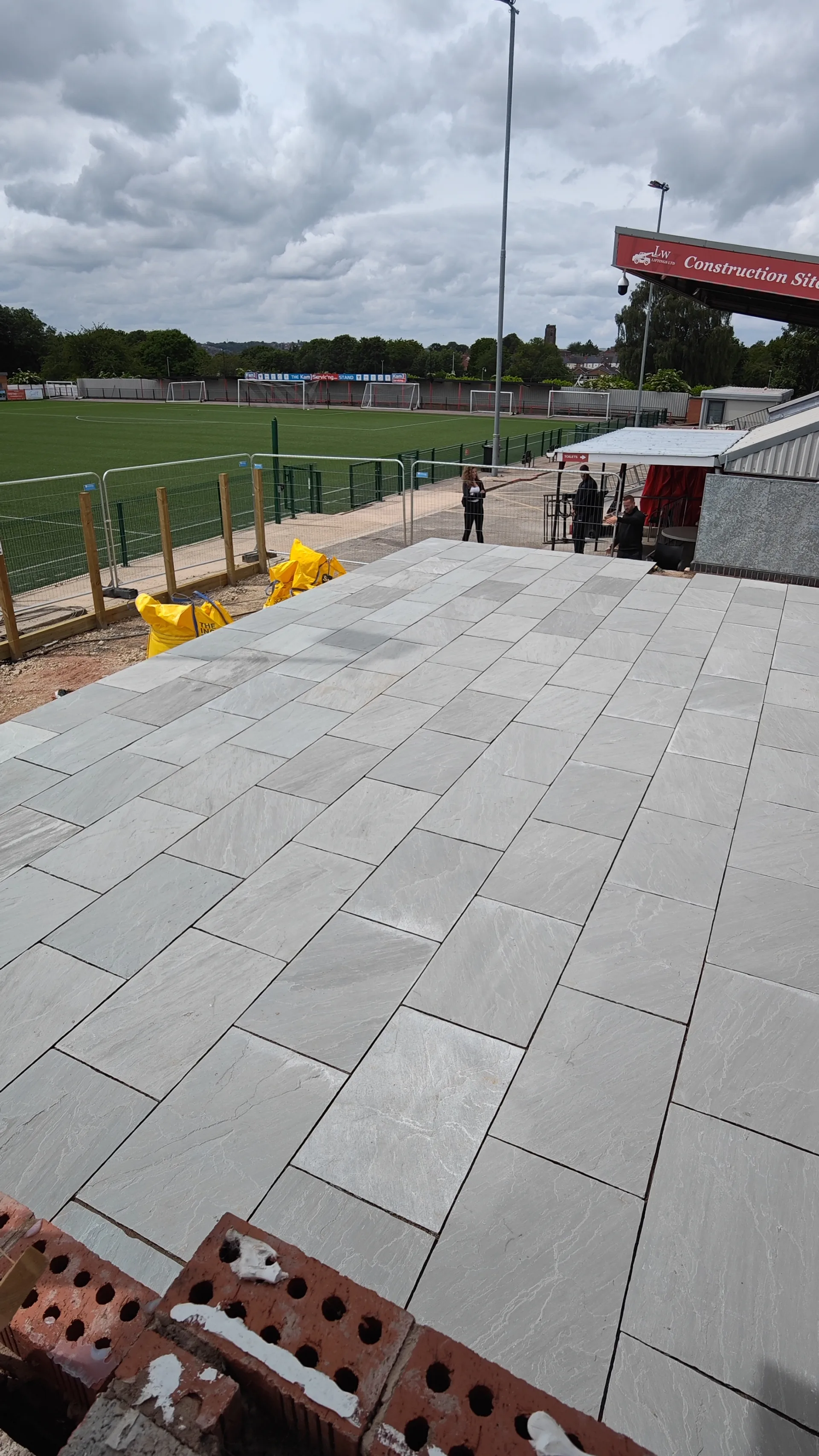 ✅ Another Premium Indian Sandstone Project Completed!  Transform your outdoor space with expertly installed Indian Sandstone, finished to the highest 
